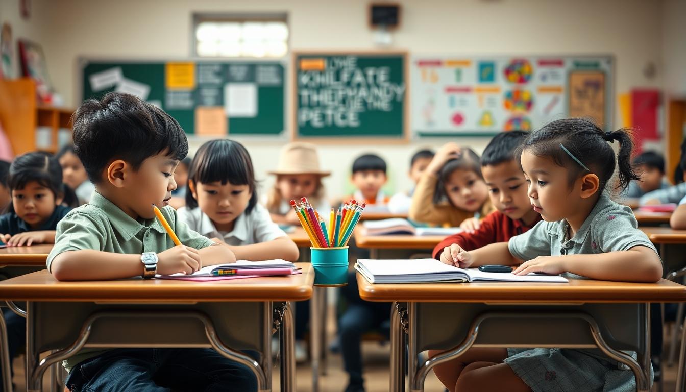 Students and educational resources in a modern learning environment