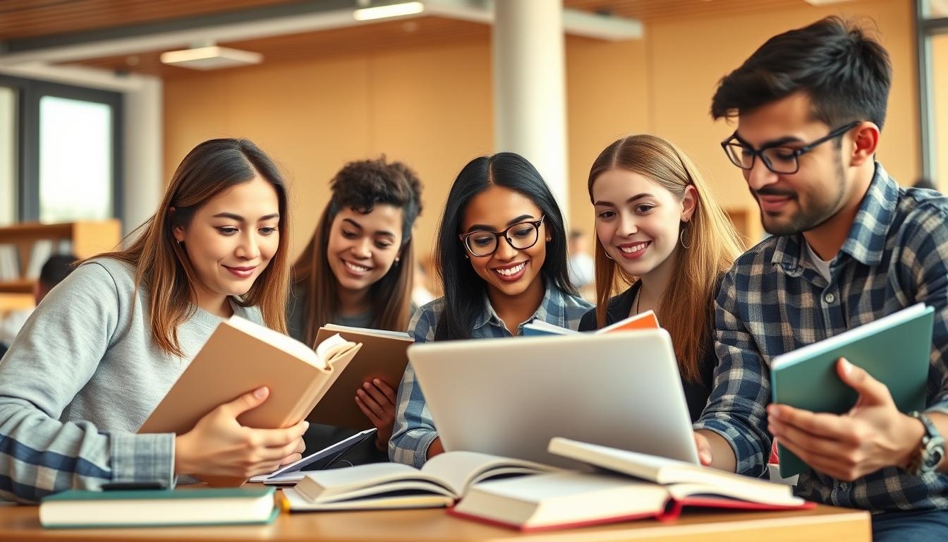 University campus and academic environment in Madrid