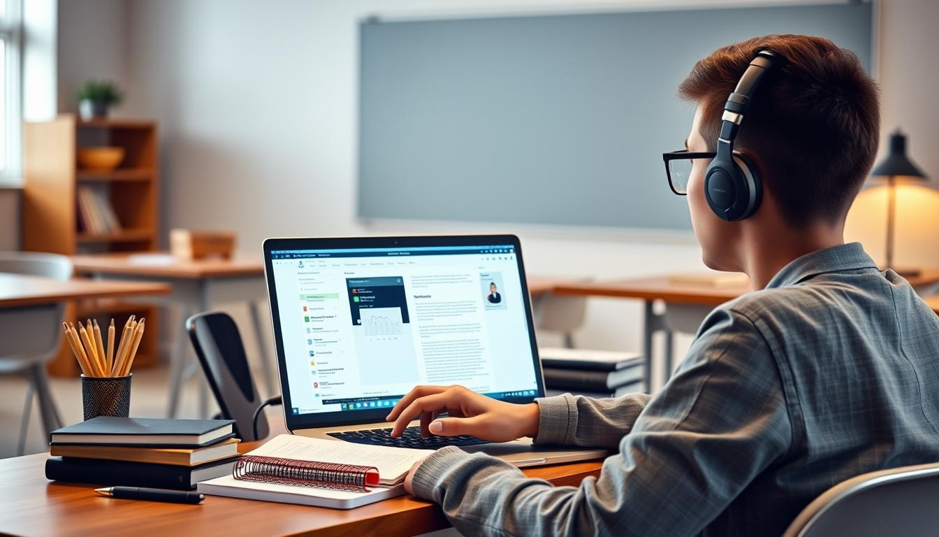 Organized study environment supporting productive learning